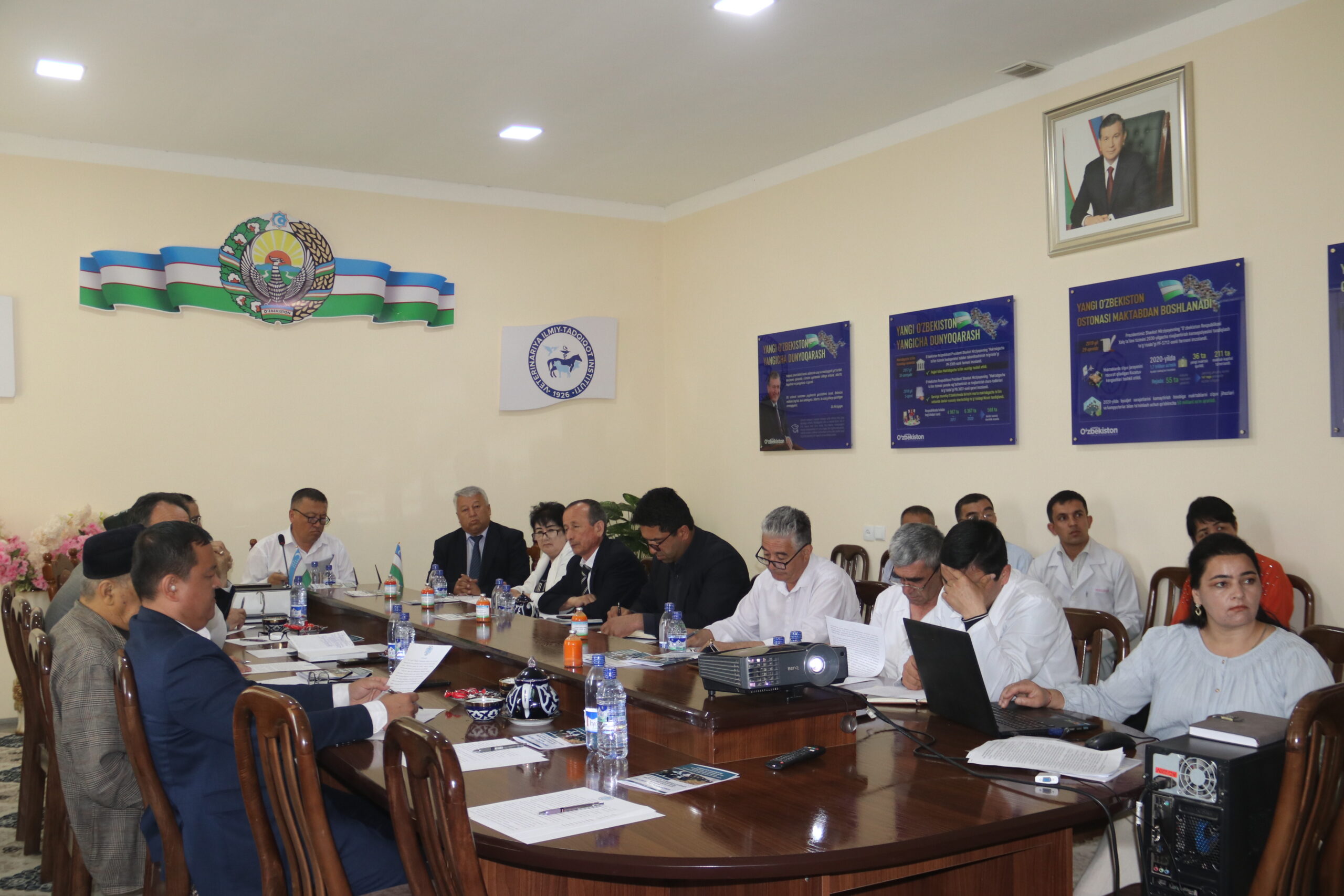 VITIda laboratoriyalararo kengaytirilgan yig‘ilish bo’lib o’tdi