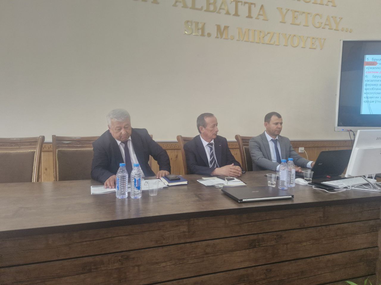 VITI Olimlari ishlab chiqarish mutaxassislariga seminar o’tkazdilar