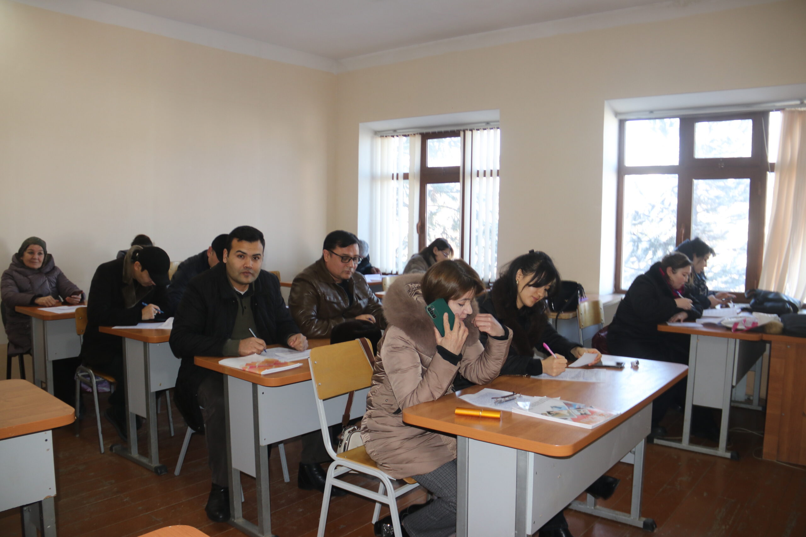 INSTITUTNING KASABA UYUSHMA QO’MITASI RAISI MALAKA OSHIRISH KURSINI YAKUNLADI