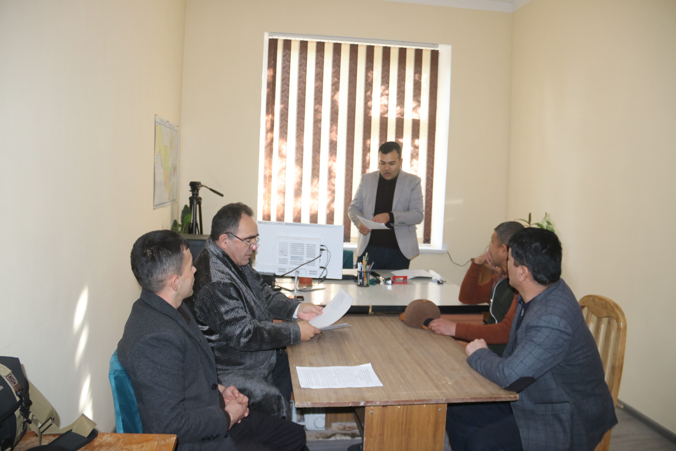 Kasaba uyushma qo’mitasining navbatdan tashqari yig’ilishi o’tkazildi